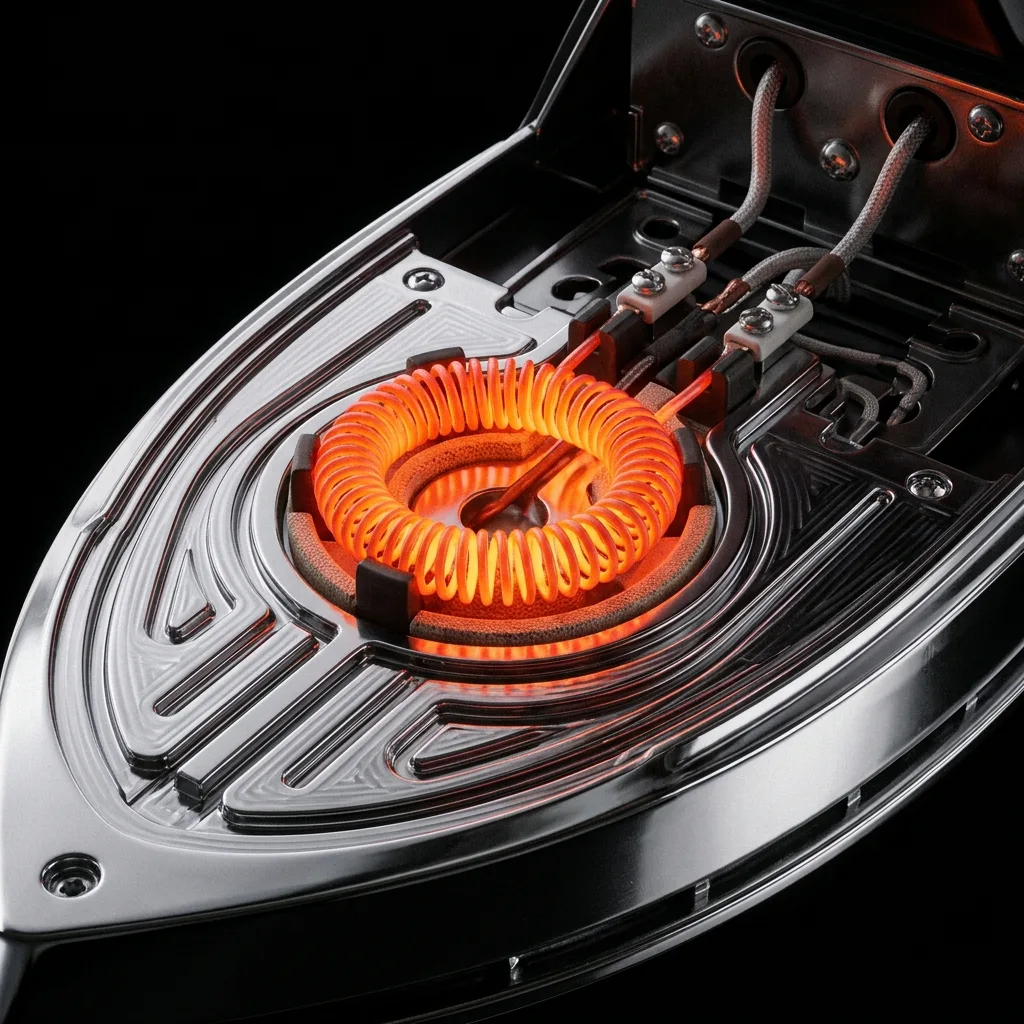 3D Glowing Appliance Heating Coil